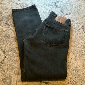 Levi’s Black 501 - 1996 - Women’s - Labeled 31x32 - Measures 28”W - No Rips etc.
